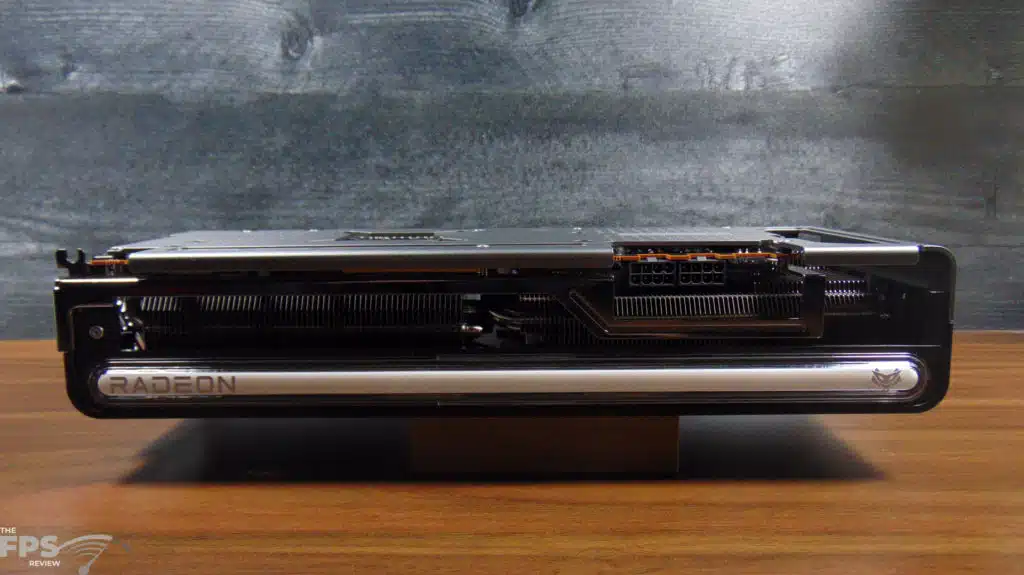 SAPPHIRE NITRO+ Radeon RX 7800 XT 16GB Gaming OC Top Edge of Card
