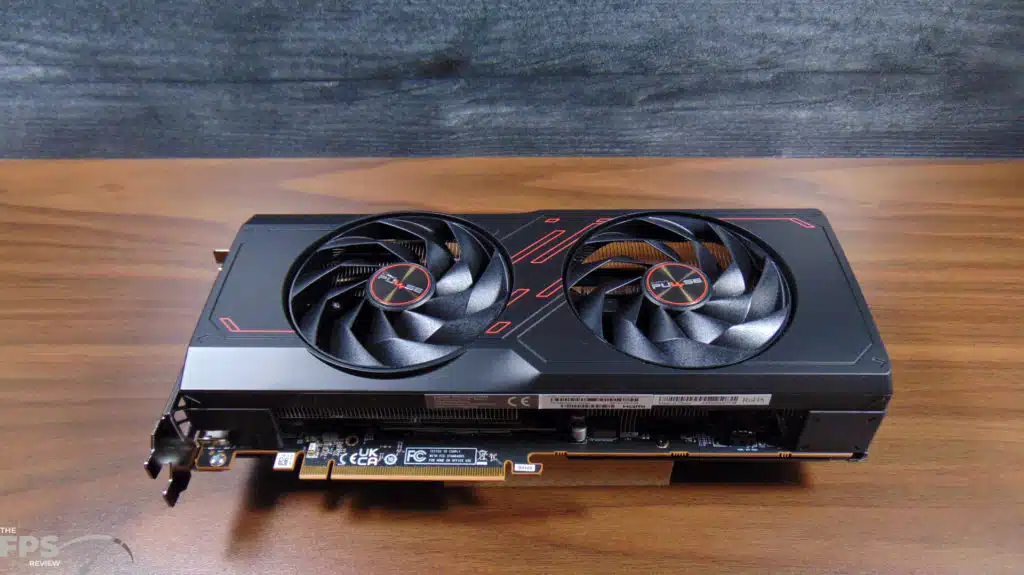 SAPPHIRE PULSE Radeon RX 7700 XT GAMING 12GB Top of Card
