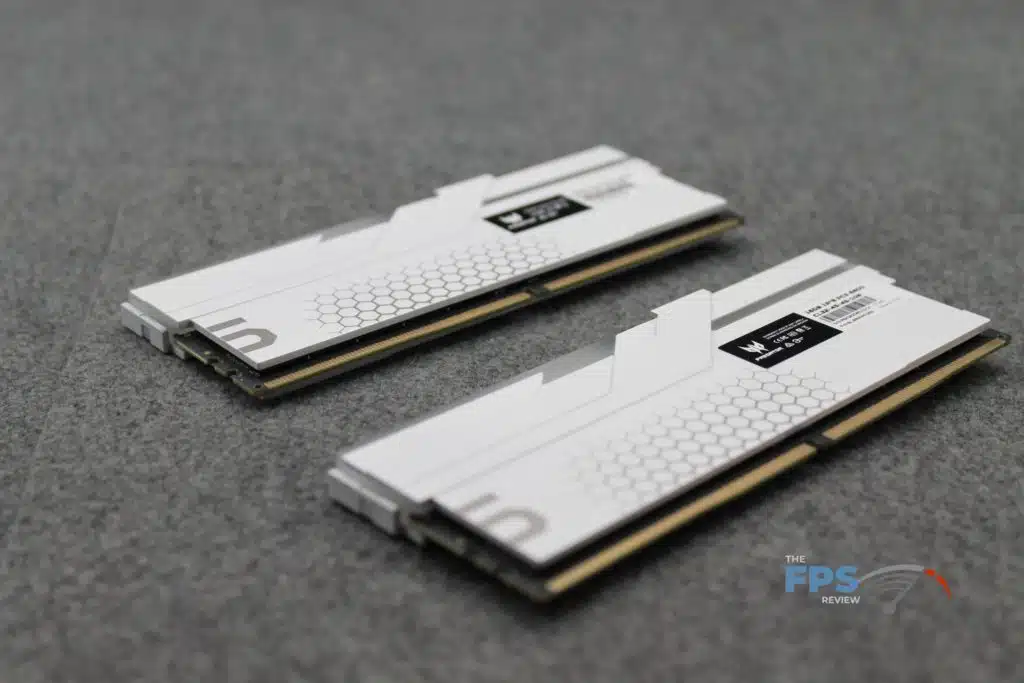 Acer Predator Hermes 6800MHz memory kit overhead rear view