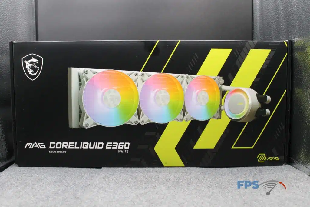 MSI MAG CORELIQUID E360 AIO Box Front