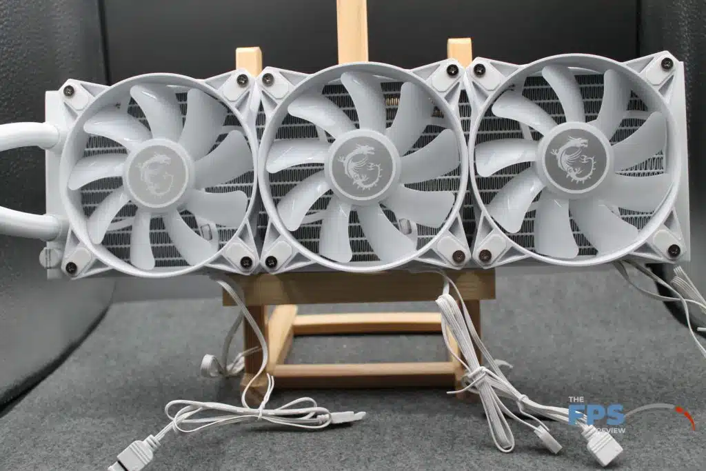 MSI MAG CORELIQUID E360 AIO Front View