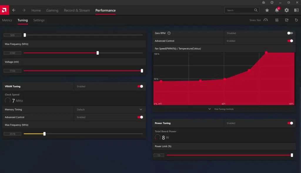 XFX SPEEDSTER QICK 319 RX 7700 XT Black: adrenalin overclock