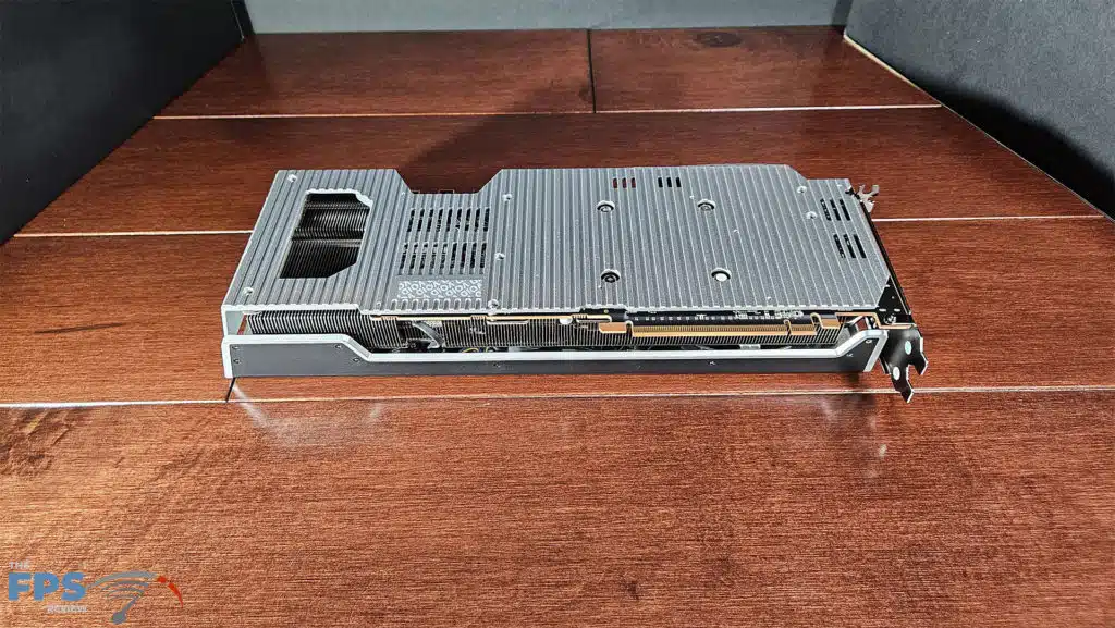 XFX SPEEDSTER MERC 319 RX 7800 XT Black: backplate