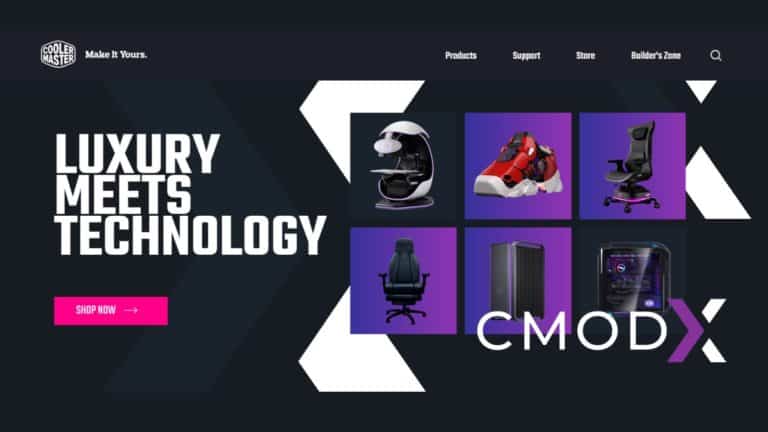 Cooler Master Has Launched a New Website, CMODX.com, to Showcase Its High-End Technology Products