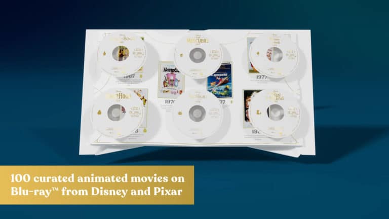 Disney Announces $1,500 Blu-ray Collection with 100 Movies for 100th Anniversary