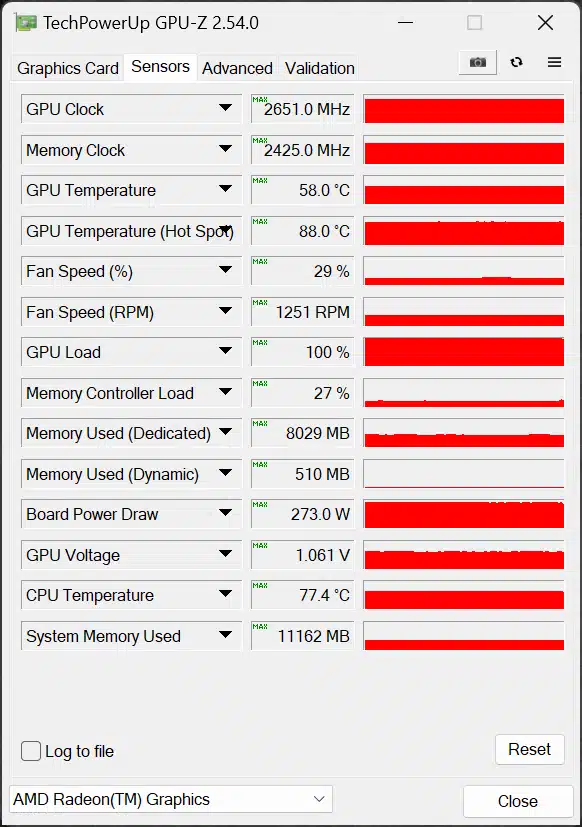 GPU-Z Screenshot Default