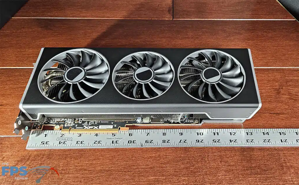 XFX SPEEDSTER MERC 319 RX 7800 XT Black: measured