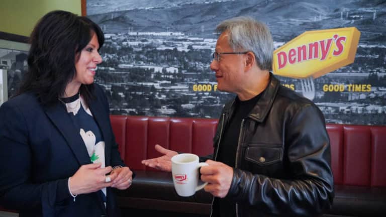 NVIDIA CEO Jensen Huang Returns to the Birthplace of the GPU: Denny’s