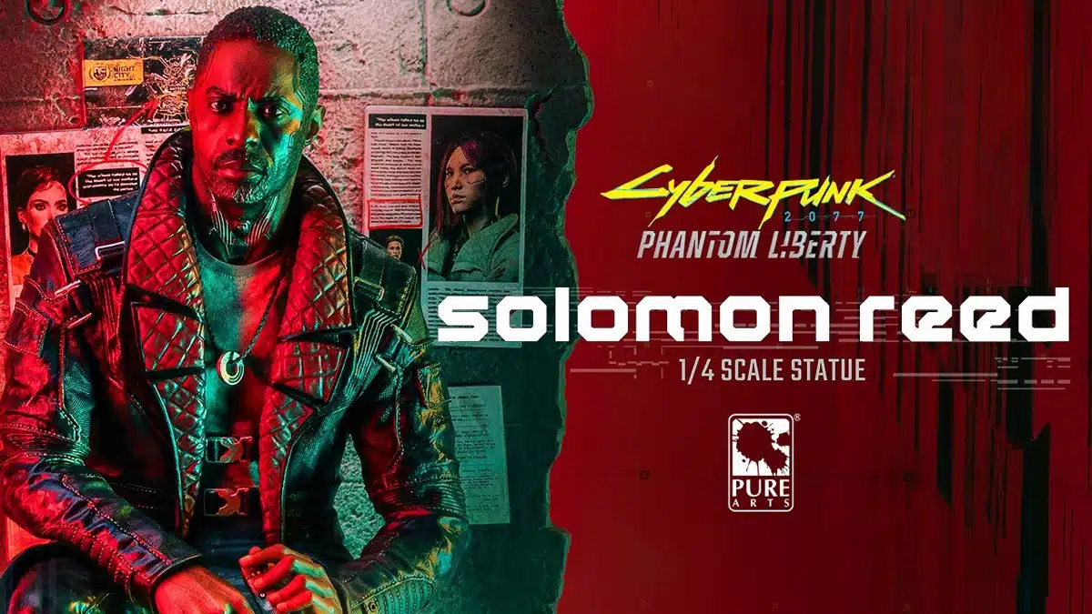 Pure Arts Launches Cyberpunk 2077: Phantom Liberty Solomon Reed 1/4 ...