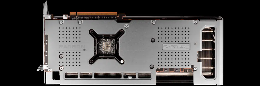 SAPPHIRE NITRO+ RX 7800 XT 16GB Gaming OC Video Card Back