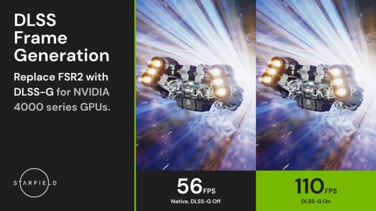 Starfield Gets a New, Free NVIDIA DLSS 3 Mod with Frame Generation for Up to 110 FPS on GeForce RTX 40 Series GPUs