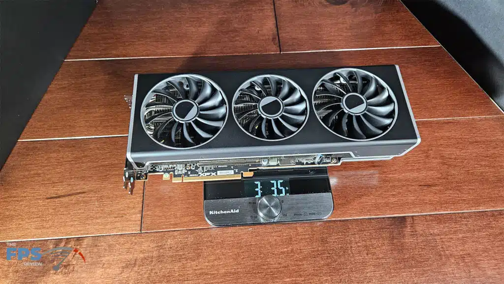 XFX SPEEDSTER MERC 319 RX 7800 XT Black: weight