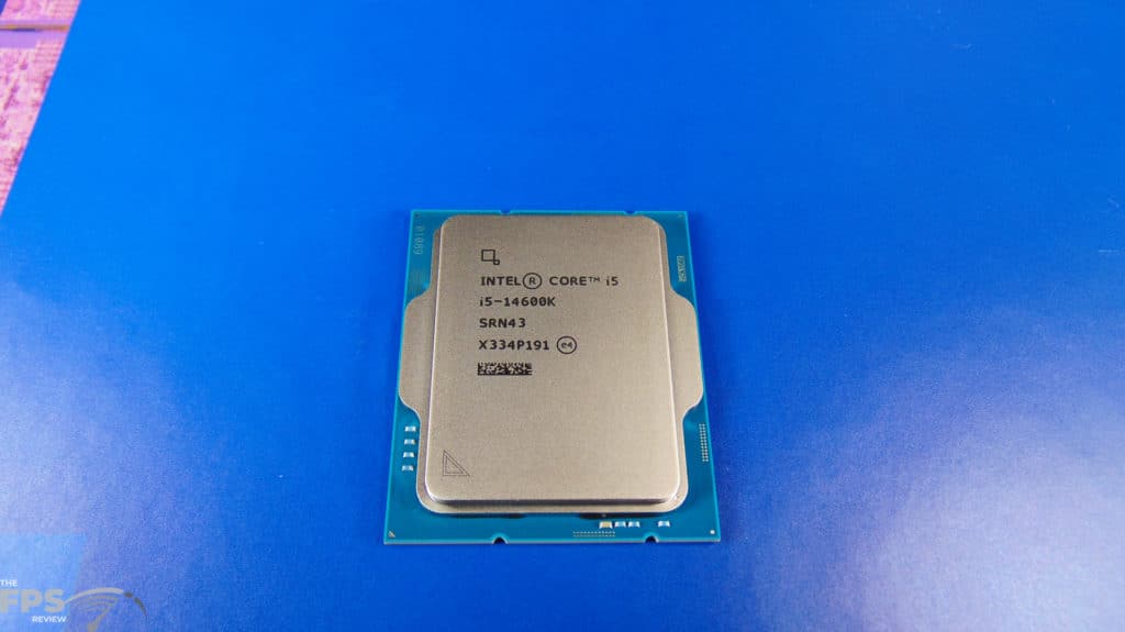 Intel Core i5-14600K CPU Top