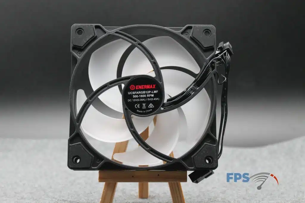 Enermax LIQMAXFLO 360mm fan rear view