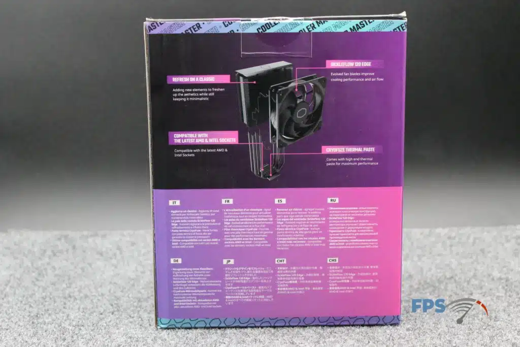 Cooler Master Hyper 212 Black box rear