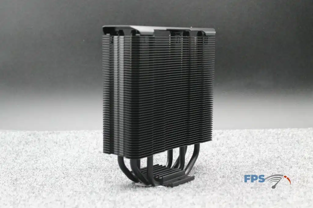 Cooler Master Hyper 212 Black heatsink angled view