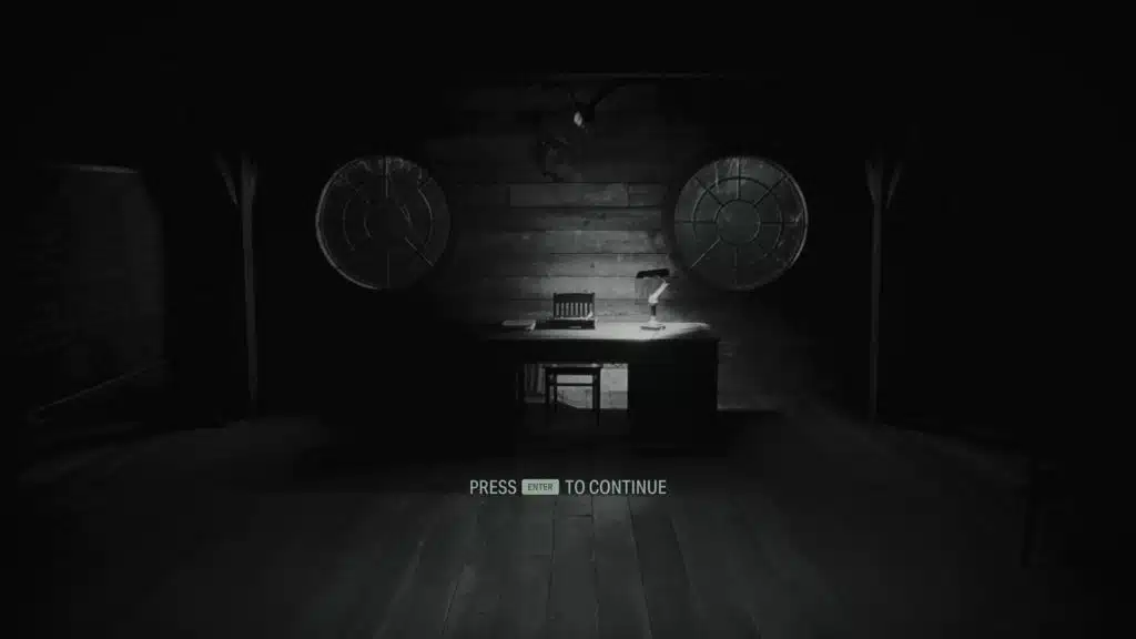 Alan Wake 2 Menu Screenshot