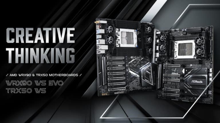 ASRock Launches AMD WRX90 WS EVO and TRX50 WS Motherboards for Ryzen Threadripper 7000 Series and Ryzen Threadripper PRO 7000 WX-Series Processors with Up to Five Active Cooling Fans
