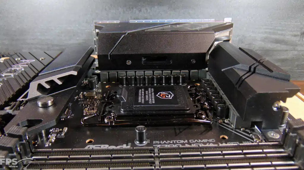 ASRock Phantom Gaming Z790 NOVA WIFI Motherboard VRMs and Heatsink