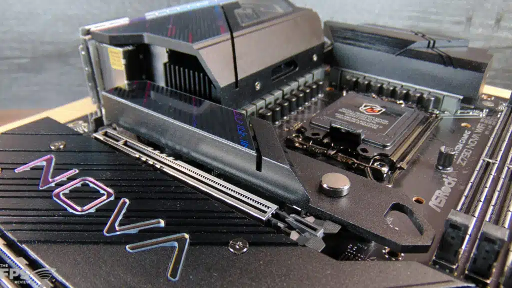 ASRock Phantom Gaming Z790 NOVA WIFI Motherboard Blazing M.2 Heatsink
