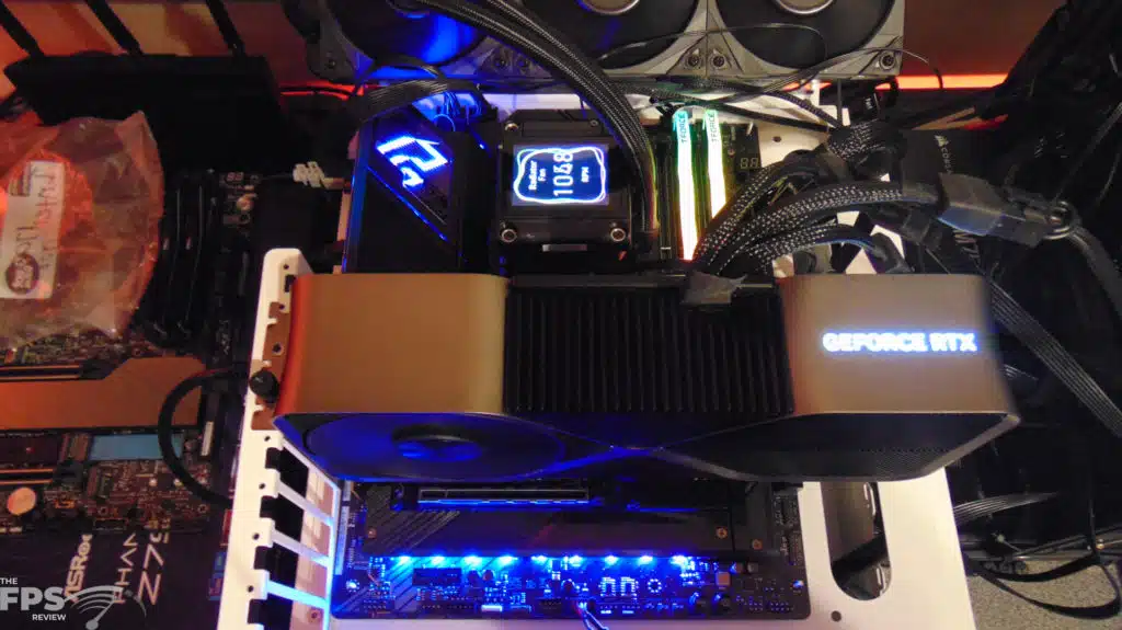 ASRock Phantom Gaming Z790 NOVA WIFI Motherboard System Pictures with RGB