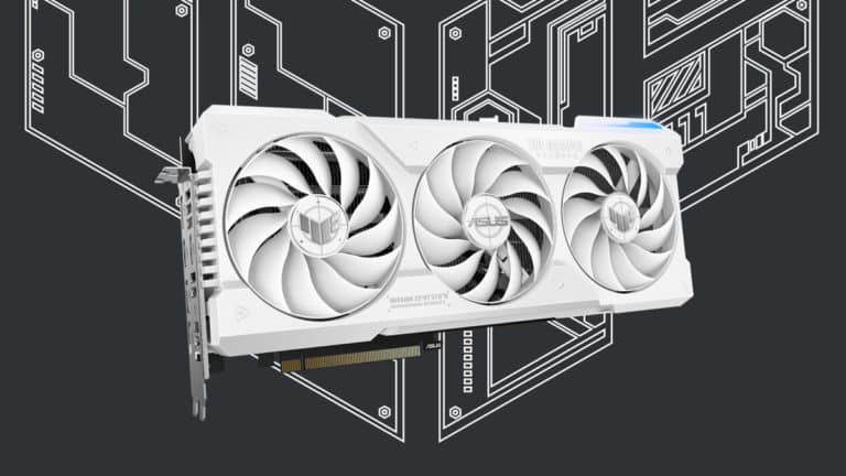 ASUS Lists TUF Gaming GeForce RTX 4070 Ti White OC Edition