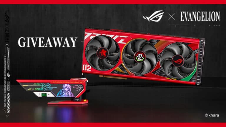 ASUS Launches ROG x EVANGELION-02 Asuka Giveaway with $9,000 In Prizes, including ROG Strix GeForce RTX 4090 EVA-02 Edition
