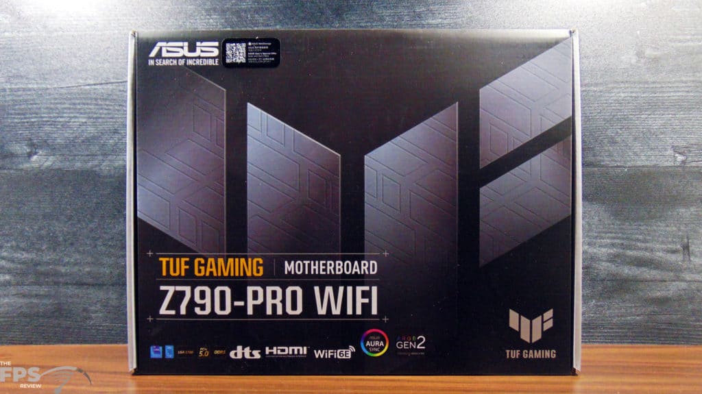 ASUS TUF GAMING Z790-PRO WIFI Motherboard Box Front