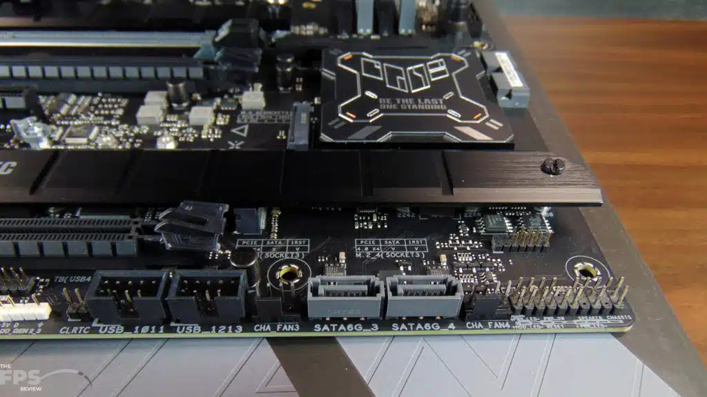 ASUS TUF GAMING Z790-PRO WIFI Motherboard Right Bottom