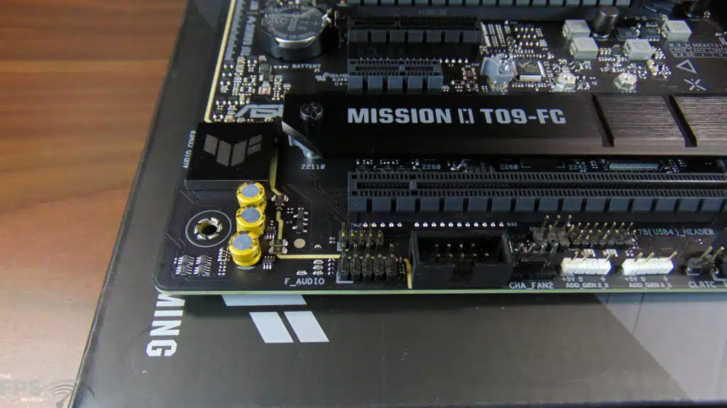 ASUS TUF GAMING Z790-PRO WIFI Motherboard Left Bottom