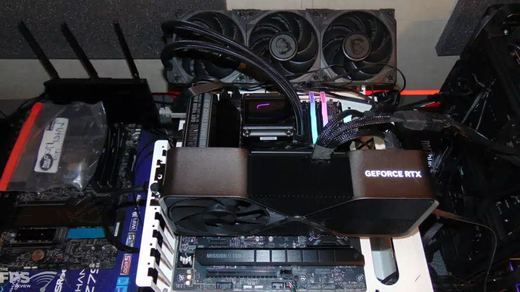 ASUS TUF GAMING Z790-PRO WIFI Motherboard System Shot