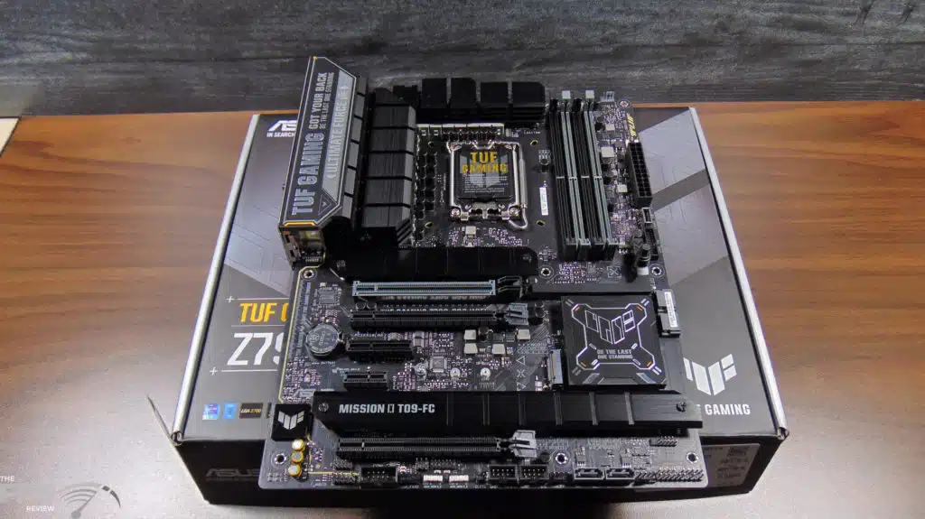 ASUS TUF GAMING Z790-PRO WIFI Motherboard Top View