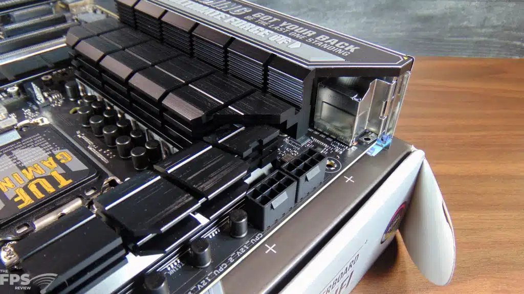 ASUS TUF GAMING Z790-PRO WIFI Motherboard VRMs and 12V EPS Power