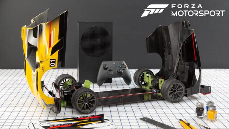 Forza Motorsport Launches Sweepstakes for Custom RC Car with Carbon Black Xbox Series S (1 TB) Inside