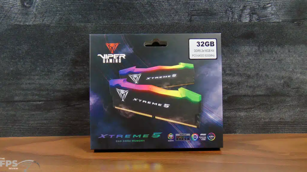 Patriots Viper Xtreme 5 DDR5 32GB Kit Box Front