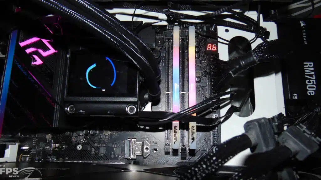 Patriots Viper Xtreme 5 DDR5 32GB Kit Installed RGB