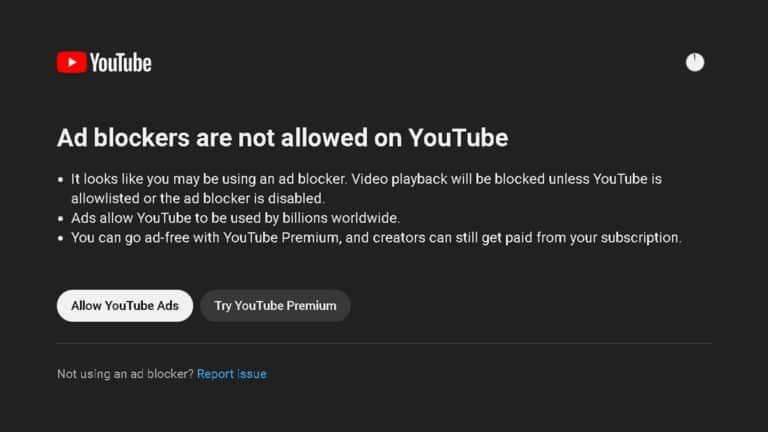 YouTube Cracks Down on Ad Blockers with New Pop-Up That Advertises YouTube Premium for an Ad-Free Experience