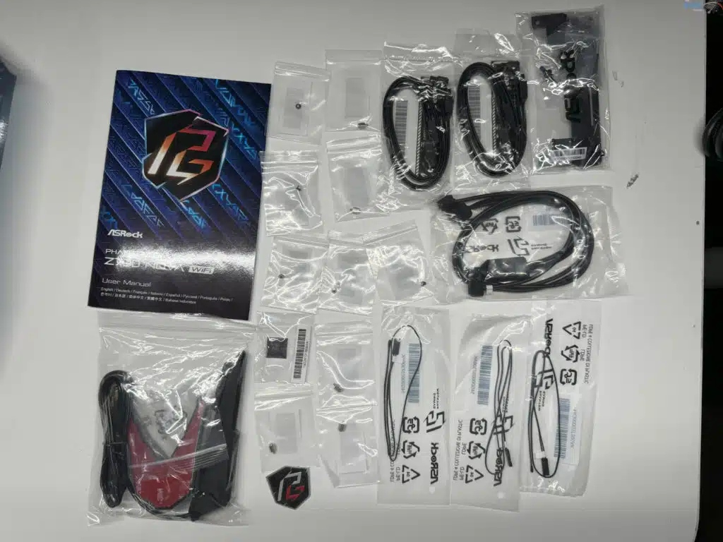 ASRock Z790 NOVA WiFi Motherboard Box Contents