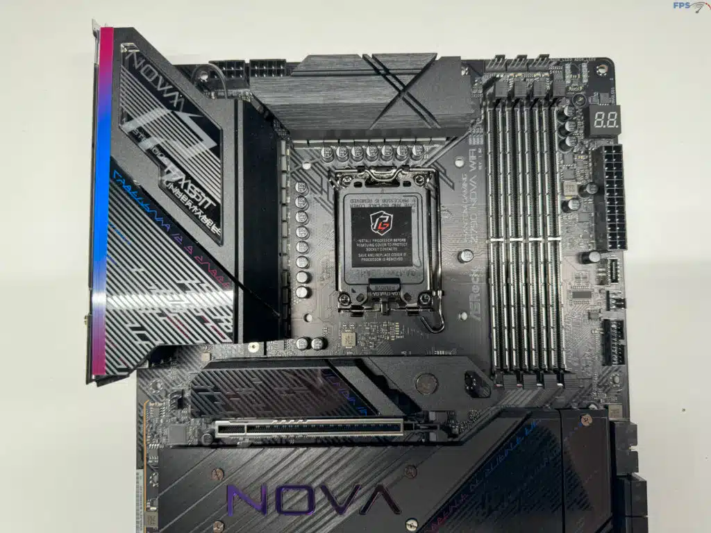 ASRock Z790 NOVA WiFi Motherboard Top Half