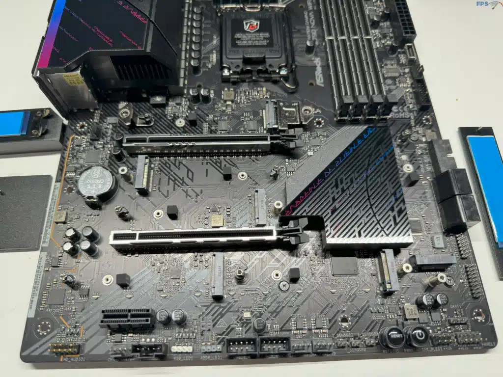 ASRock Z790 NOVA WiFi Motherboard M.2 Slots Closeup