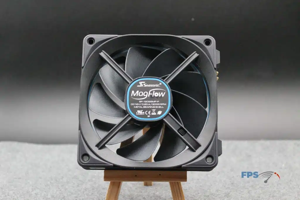 Seasonic Magflow rear fan view