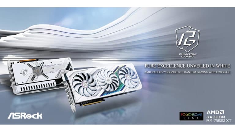ASRock Launches Radeon RX 7900 XT Phantom Gaming White 20GB OC Graphics Card: “Pure Excellence Unveiled in White”