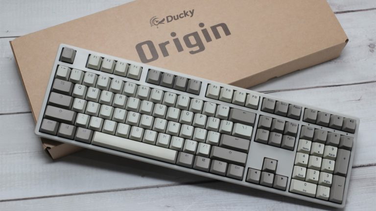 Ducky Unveils Origin Series Full-Sized Keyboards That Blend Classic and Modern Design for the Most Authentic Typing Experience
