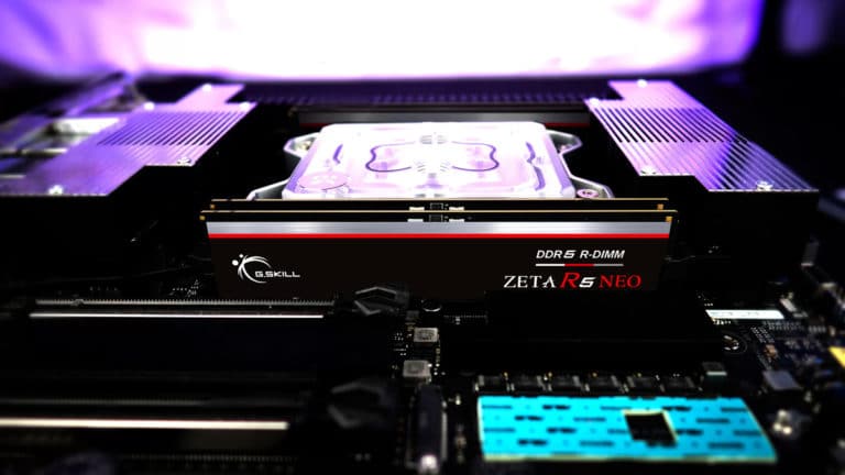 G.SKILL Announces Zeta R5 Neo Series Overclocked DDR5-6400 (128 GB) and DDR5-6000 (64 GB) CL32 Memory Kits for AMD Ryzen Threadripper 7000 Series Processors