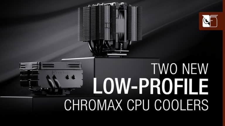 Noctua Releases NH-D9L and NH-L9x65 CPU Coolers in Chromax.Black