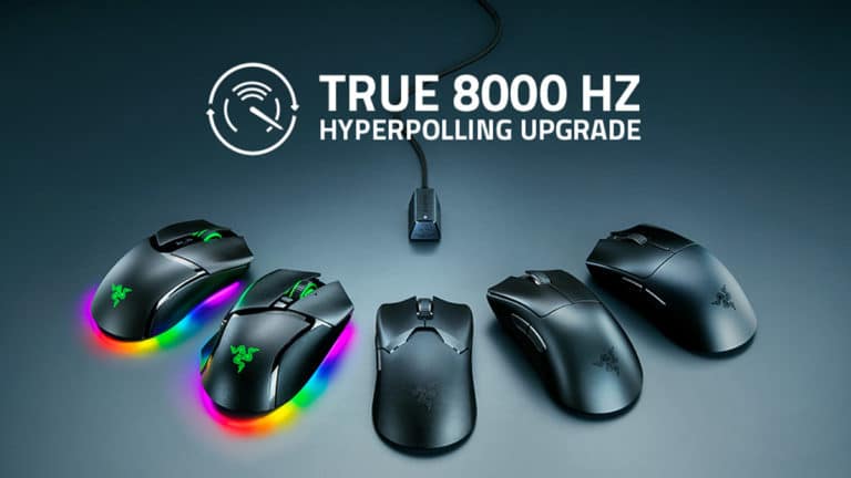 Razer Enhances Viper V2 Pro, DeathAdder V3 Pro, and Other Gaming Mice with 8,000 Hz Wireless Polling