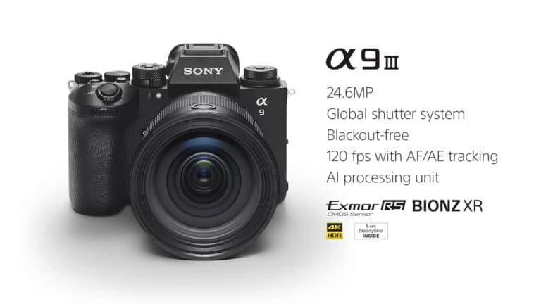 Sony Launches the Alpha 9 III, World’s First Full-Frame Camera with Global Shutter System