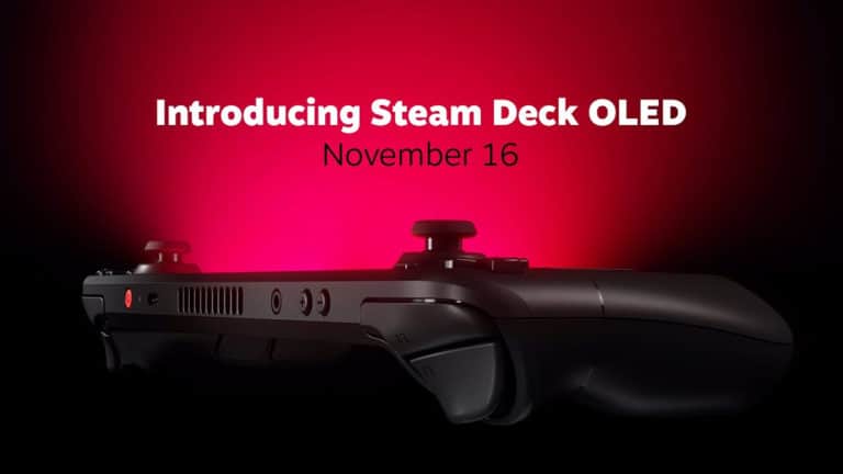 Steam Deck OLED Launches on November 16 with New APU, Better Battery Life, “Whisper-Quiet” Fan, and Superior Black Levels