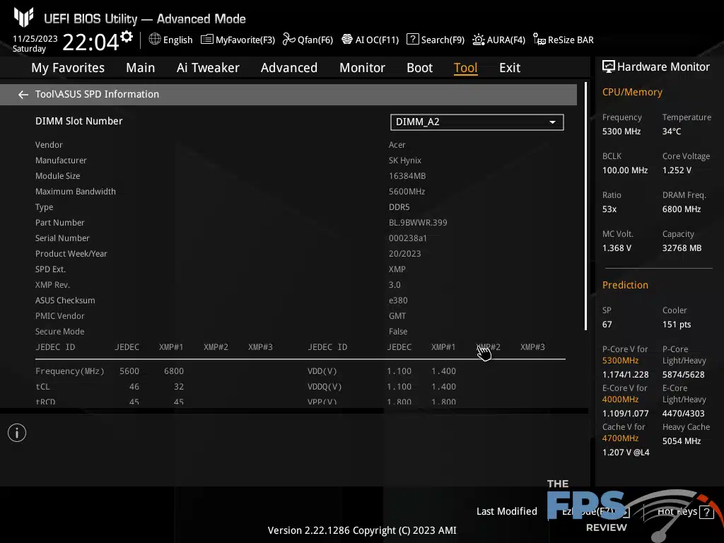 ASUS TUF GAMING Z790-PRO WiFi BIOS 13