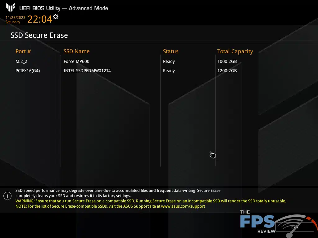 ASUS TUF GAMING Z790-PRO WiFi BIOS 14